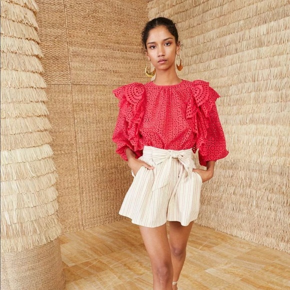 Ulla Johnson Pants - 🌈SOLDOUT🌈 Ulla Johnson Martim Shorts Striped